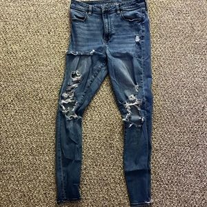 American Eagle ripped jeans